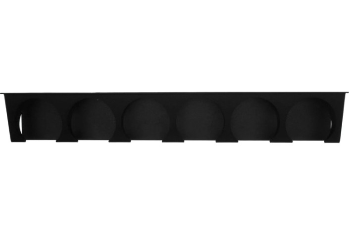 Держатель-органайзер EMBODIMENT EMB-WOP-LD-B для баллончиков, настенный, черный Держатель-органайзер EMBODIMENT EMB-WOP-LD-B для баллончиков, настенный, черный