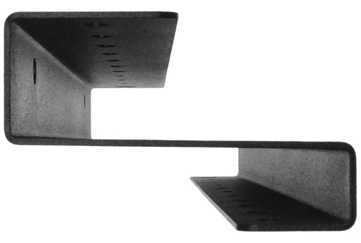 Держатель-органайзер EMBODIMENT EMB-WOSC-DW-B отверток, двухуровневый, настенный, черный