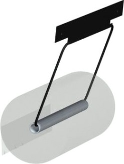 Держатель полотенца FERRUM 02.A10 черный [02.А10]