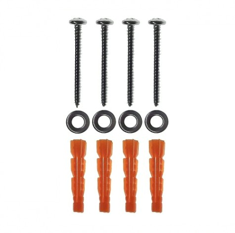 Держатель REXANT черный для УШМ до 125мм, настенный с крючками [38-0657]