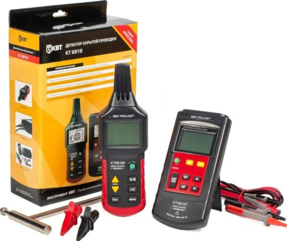 Детектор КВТ KT 6818 PROLINE скрытой проводки [86214]