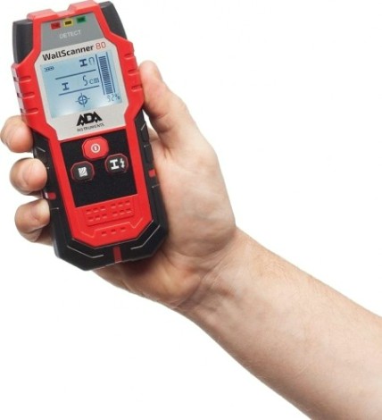 Детектор металла, проводки и дерева ADA Wall Scanner 80 [А00466]