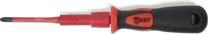 Диэлектрическая отвертка с набором бит КВТ 9 предметов [78280]