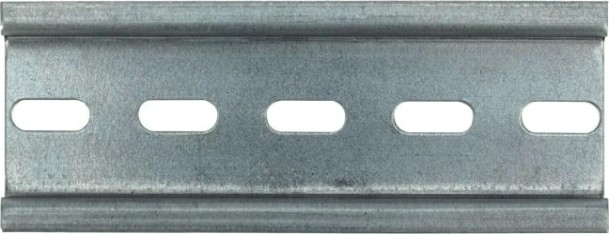 DIN-рейка REXANT 100см перфорированная оцинкованная (20 штук) [12-8100]