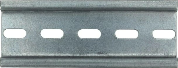 DIN-рейка REXANT 200см перфорированная оцинкованная (10 штук) [12-8200]