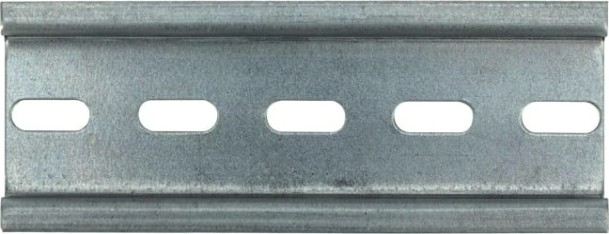 DIN-рейка REXANT 25см перфорированная оцинкованная [12-8025]