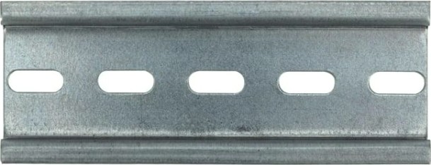 DIN-рейка REXANT 30см перфорированная оцинкованная [12-8030]