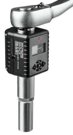 Динамометрический адаптер KRAFTOOL 64044-200 электронный "digital-a" с переходниками, 1/2", нм