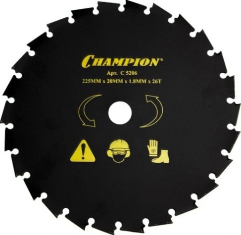Диск кустореза CHAMPION 26/225/20 (CLS-5800) (С5206) [C5206]