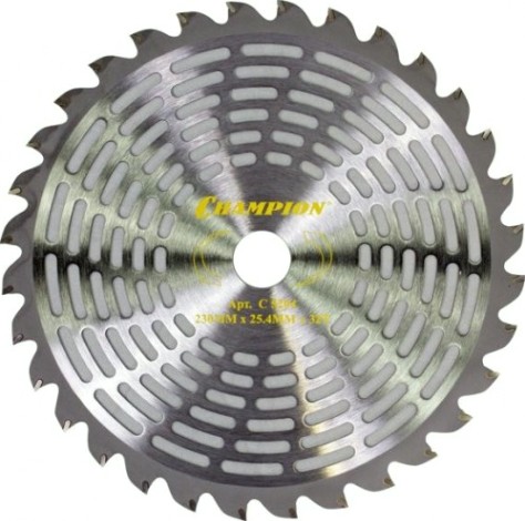 Диск кустореза CHAMPION Super Light 32/230/25,4 (SRM-330ES/SRM-350ES,4605) (C5204) [C5204]