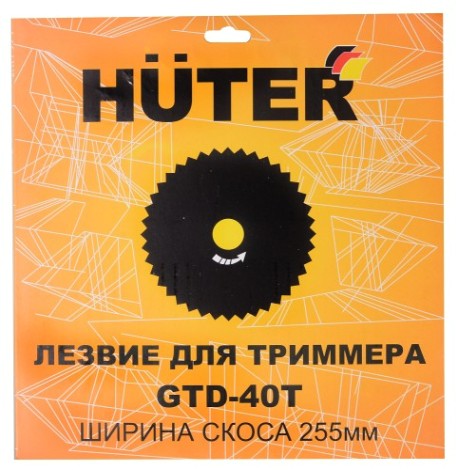 Диск кустореза HUTER GTD-40T [71/2/7]