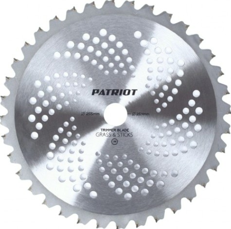 Диск кустореза PATRIOT TBM-36 (255/25.4 - 36Т) твердосплавные зубья [809115221]