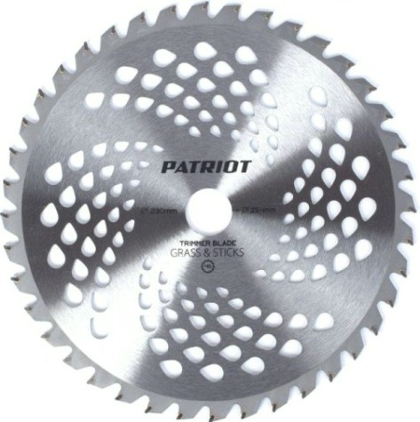 Диск кустореза PATRIOT TBS-36 (230/25.4 - 36Т) [809115220]