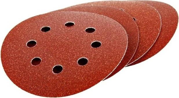 Диск на велюровой основе Biber 70684 125мм р100 (5шт.) [тов-165724]