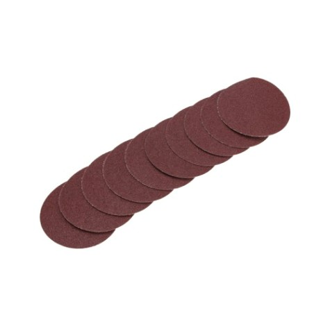 Диск на велюровой основе Kranz KR-91-1143 абразивный на липучке, p36, 125мм, 10 шт.