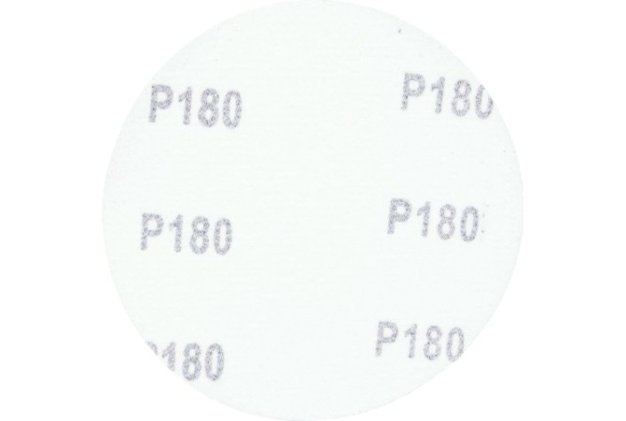 Диск на велюровой основе Kranz KR-91-1150 абразивный на липучке, p180, 125мм, 10 шт.