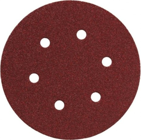Диск на велюровой основе METABO 150 мм 6 отв. Р80 professional (5шт.) [624003000]