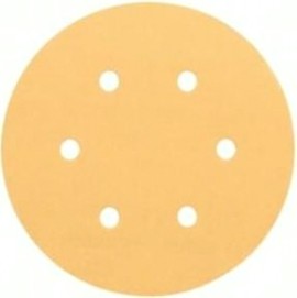 Диск на велюровой основе с отверстиями BOSCH 150/6 мм отв. Р 120 Best for Wood+Paint [2608607855]