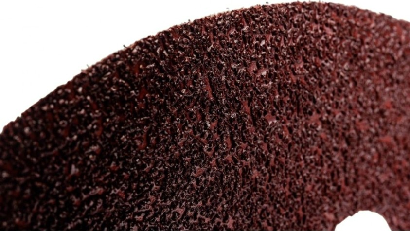 Диск на велюровой основе Sturm 9010-1258-060 "под липучку", d125мм, p60, 8 отв., 5 штук.