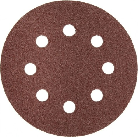 Диск на велюровой основе ЗУБР МАСТЕР 8 отверстий, р100, 125мм, 5 шт [35562-125-100]