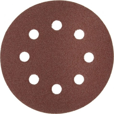 Диск на велюровой основе ЗУБР МАСТЕР 8 отверстий, р120, 125мм, 5 шт [35562-125-120]