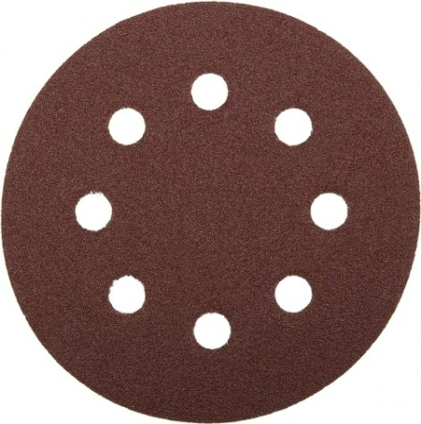 Диск на велюровой основе ЗУБР МАСТЕР 8 отверстий, р60, 125мм, 5 шт [35562-125-060]
