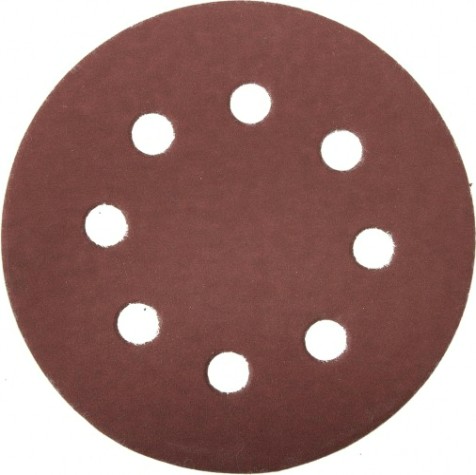 Диск на велюровой основе ЗУБР МАСТЕР 8 отверстий, р600, 125мм, 5 шт [35562-125-600]