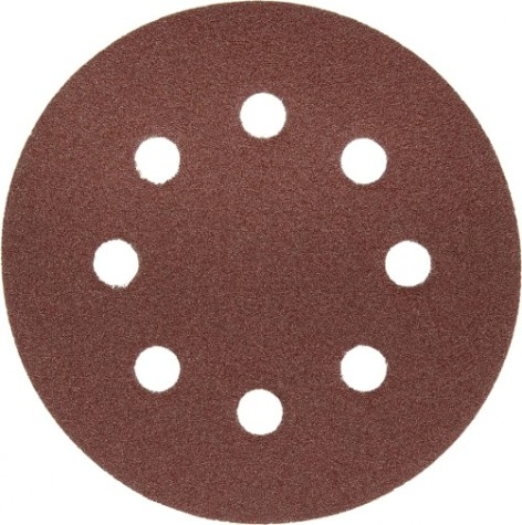 Диск на велюровой основе ЗУБР МАСТЕР 8 отверстий, р80, 125мм, 5 шт [35562-125-080]