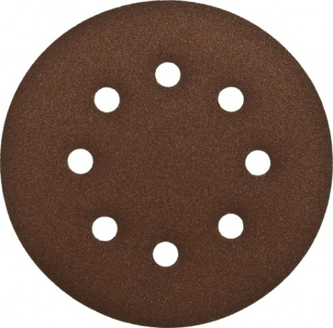 Диск на велюровой основе ЗУБР СТАНДАРТ 6 отв., р120, 150мм, 5 шт [35350-150-120]