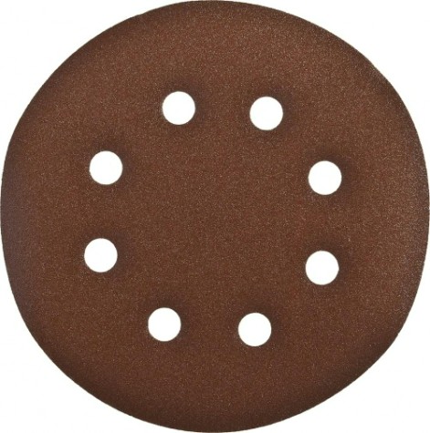 Диск на велюровой основе ЗУБР СТАНДАРТ 6 отв., р240, 150мм, 5 шт [35350-150-240]