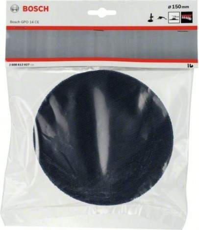 Диск опорный для УШМ BOSCH 150 мм М14 липучка PRO [2608612027]