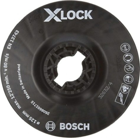 Диск опорный для УШМ BOSCH X-LOCK 125 мм PRO [2608601715]