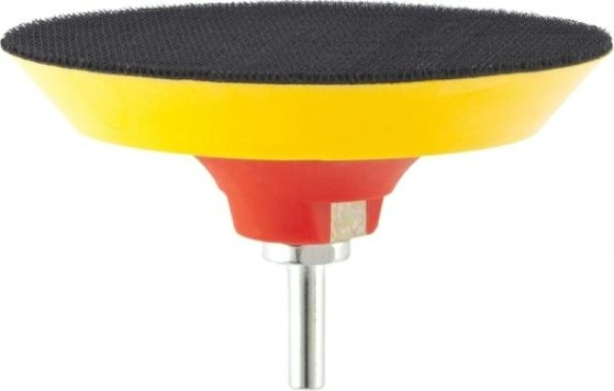 Диск опорный MATRIX 125 мм насадка для дрели и ушм с липучкой, мягкая// [76212]