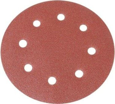 Диск шлифовальный из абразивной бумаги Sturm DWS6010-9060 180 мм, P60, 8 отв. (уп.20 шт.)