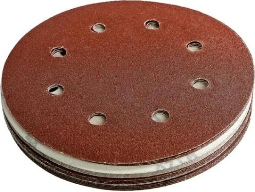 Диск шлифовальный из абразивной бумаги Sturm DWS6010-9120 180 мм, P120, 8 отв. (уп.20шт.)