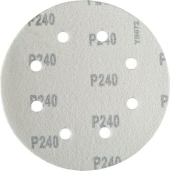 Диск шлифовальный из абразивной бумаги Sturm DWS6010-9240 180 мм, P240, 8 отв. (уп.20шт.)