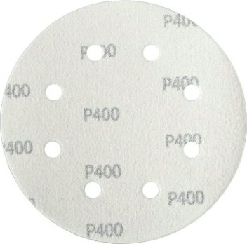 Диск шлифовальный из абразивной бумаги Sturm DWS6010-9400 180 мм, P400, 8 отв. (уп.20шт.)