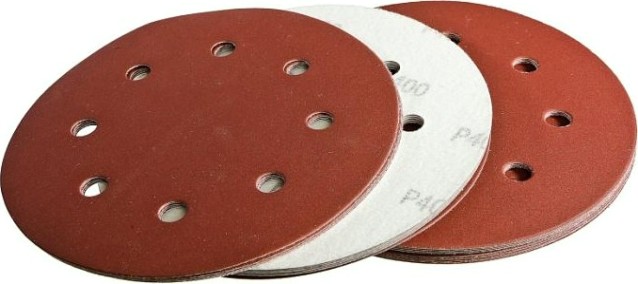 Диск шлифовальный из абразивной бумаги Sturm DWS6010-9400 180 мм, P400, 8 отв. (уп.20шт.)