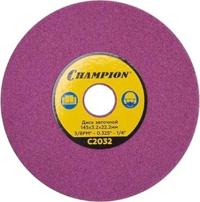 Диск заточной CHAMPION (3/8PM",0,325",1/4) 145х3,2х22,2 (C2032) [C2032]