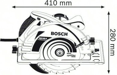 Дисковая пила сетевая BOSCH GKS 85 G [060157A900]