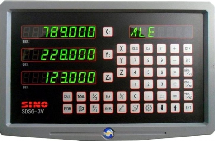 Дисплей цифровой индикации PROMA SINO SDS6-3V 3 оси, разъем db9 [45011004]