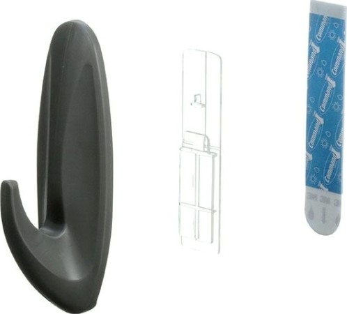 Дизайн-крючок большой 3M Command® OUTDOOR 17083BZ-AWCEE 1 шт./2 бел.полоски [7100094368]