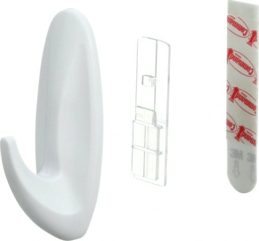 Дизайн-крючок средний 3M Command® (17081) белый 2 шт [7100107763]