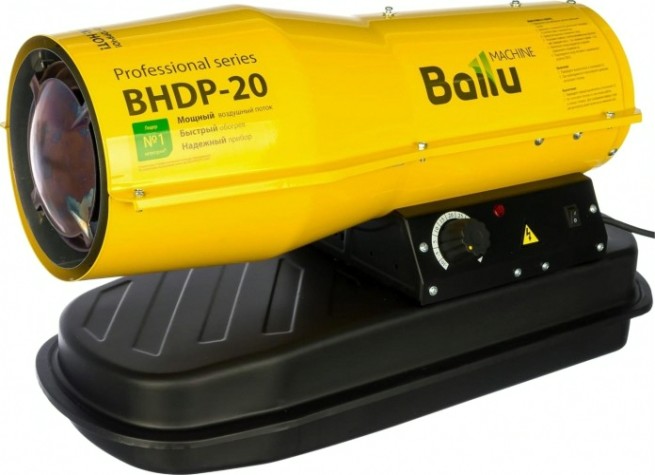 Дизельная тепловая пушка прямого нагрева BALLU BHDP- 20 серия TUNDRA [НС-1050912]