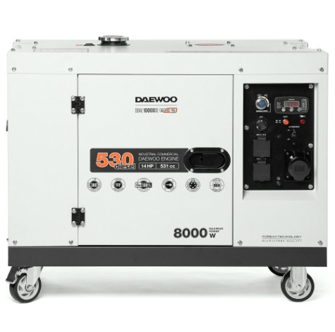 Дизельный генератор DAEWOO DDAE 10000SE в кожухе [DDAE 10000SE (2024)]