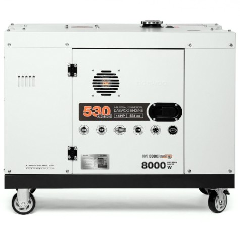 Дизельный генератор DAEWOO DDAE 10000SE в кожухе [DDAE 10000SE (2024)]