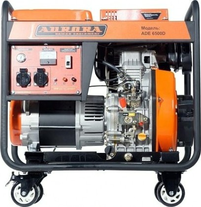 Дизельный генератор с воздушным охлаждением AURORA ADE 6500 D электростартер [14689]