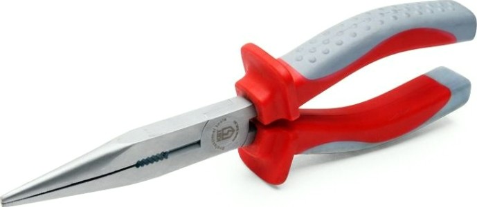 Длинногубцы диэлектрические КВТ серия "СТАНДАРТ" 200 мм [60472]