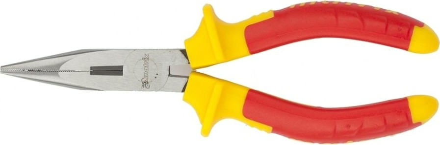 Длинногубцы диэлектрические MATRIX "Insulated" 160 мм, двухкомпонентные рукоятки 17101 [17101]