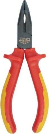 Длинногубцы диэлектрические ВАРЯГ 87025 изогнутые CrMo сталь 160мм [тов-156663]